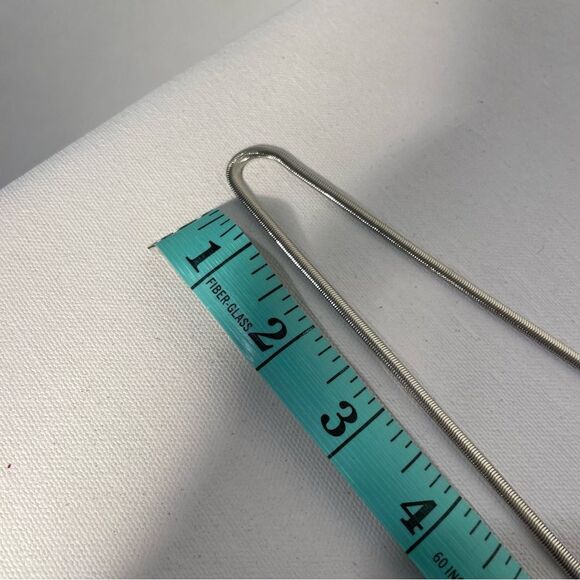 White House Black Market Red Snake With Stud Details Crossbody Wallet - Picture 6 of 7